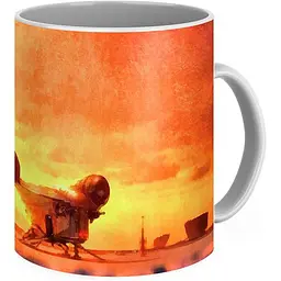 Кухоль GeekLand Зоряні війни Мандалорець Мандалорець Star Wars The Mandalorian Атака клонів TM.04.23 330 мл білий - мініатюра 2