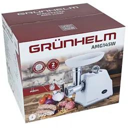 М'ясорубка Grunhelm AMG145W - мініатюра 6