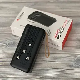 Зовнішній акумулятор Power bank TORIMA TRM-1021 20000 Mah батарея заряджання Чорний - мініатюра 9