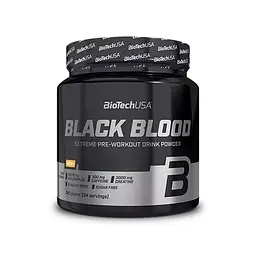 Передтренувальний комплекс BioTech Black Blood NOX, 330 грам - Апельсин