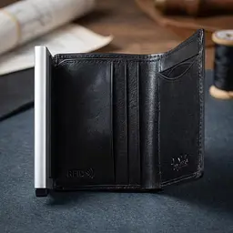 Чоловіча кредитниця Tony Perotti Nevada 3758 nero (90599) Чорна - мініатюра 6