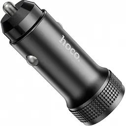 Автомобільний зарядний пристрій Hoco Z49 12Вт, 2 USB, 2.4A, без кабелю - мініатюра 3