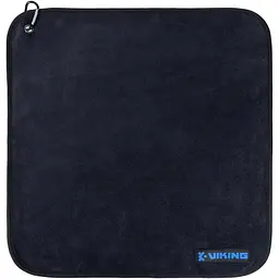 Рушник Viking Fishing Big towel One size 40х40 см Black