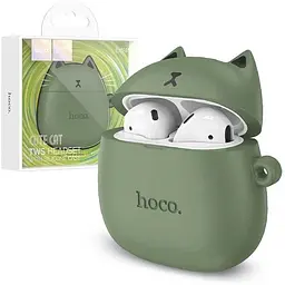 Навушники Hoco EW45 CAT TWS | BT5.3, 4h | Forest Cat (Green)