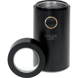 Кавомолка Adler AD 4446 Black/Gold [132635] - мініатюра 3