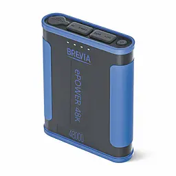 Повербанк (Power Bank) Brevia ePower 48000mAh 153.6Wh LiFePo4 чорно-синій(44048)