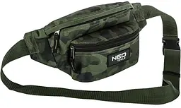 Сумка на пояс Camo, поліестер 600D, посилена, камуфляж Neo Tools hoz0012780