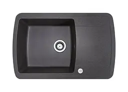 Кухонна мийка Adamant OPTIMAKS сіра 775x495x200 мм, з крилом 77,5 см