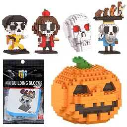 Конструктор Helloween фігурка монстр від 50 деталей (В асортименті) SD365-369-372-375-378 - мініатюра 2