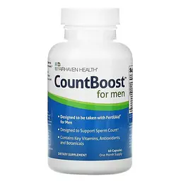 Репродуктивне здоров'я чоловіків, CountBoost, 60 капсул Fairhaven Health vit0001514