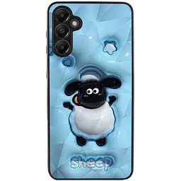 TPU+PC чохол Prisma Fluffie для Samsung Galaxy A36 5G Sheep - мініатюра 2