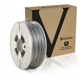 Пластик для 3D-принтера Verbatim ABS 2.85мм Aluminium Grey 1kg (55036) - мініатюра 3