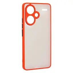 Чехол-накладка для Xiaomi Redmi Note 13 Pro+ 5G, Frosted Matte, красный, противоударный чехол с защитой всего корпуса, термополиуретан TPU + поликарбонат PC, ArmorStandart (ARM71841)