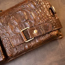 Чоловіча шкіряна бананка Vintage 22,8х13,3х2 см sum0013946 - мініатюра 7