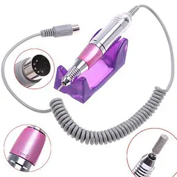 Фрезер для манікюру та педикюру з педаллю Beauty nail 11DM-1/202 30 Ватт 35000 об/хв - мініатюра 4