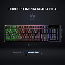 Клавіатура GamePro Nitro+ дротова (GK576) - мініатюра 7