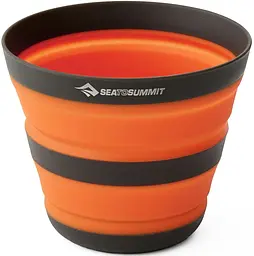 Чашка складана Sea to Summit Frontier UL Collapsible Cup Чорний-Помаранчевий