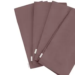 Серветки Cosas Mousse 30х30 см 4 шт. (Set-4Serviette_RanforsChocolate_30) - мініатюра 2