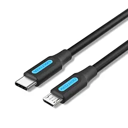 Кабель для синхронізації Vention USB Type C - Micro USB 0.5 м Black (COVBD)