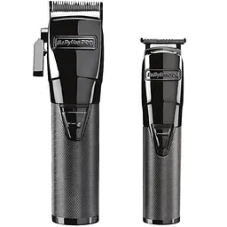 Машинка для стрижки Babyliss Pro FX8705E GunSteel FX Grooming Set - мініатюра 2