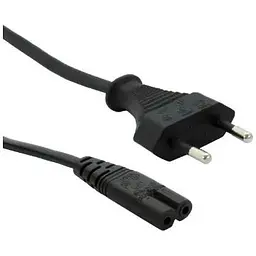 Кабель живлення Cablexpert PC-184/2 CEE7/16-C7 1.8м (для аудіо-відео техніки, для принтерів)