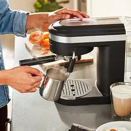 Кавоварка KitchenAid 5KES6403EBM матова чорна - мініатюра 10