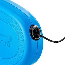 Повідець-рулетка для собак Ferplast Flippy One Cord S до 8 кг блакитний шнур 3 метри 75092025 - мініатюра 2