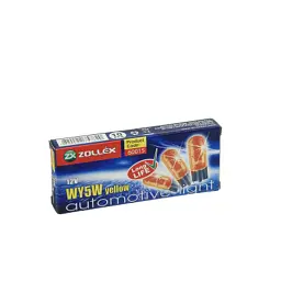 Автолампа Zollex WY5W amber 12V - мініатюра 2