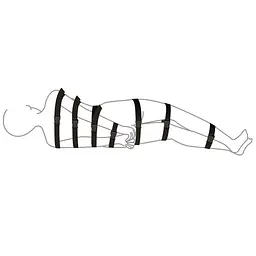 Набір для фіксації Art of Sex - BDSM Bondage Black Night Simple Art of Sex SO5166 93317 - мініатюра 2