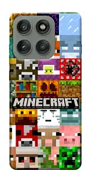 Чохол Demsky Minecraft collage для Motorola Edge 60 Pro
