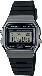 Кварцевий чоловічий годинник Casio оригінал Японія Collection F-91WM-1BEF - мініатюра 5