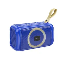 Портативна акустика Borofone Cool Sports BT speaker BR17 бездротова синя - мініатюра 2