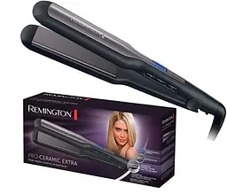 Випрямляч Remington Pro-Ceramic Extra, 300 Вт, 150-230С, дисплей, чохол, кераміка, чорний - мініатюра 4