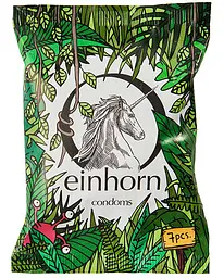 Упаковка 7шт веганських презервативів Einhorn Jungle