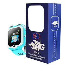 Дитячий GPS годинник SparkLine SL-18X Android 8.1 Blue (sl18x) - мініатюра 4