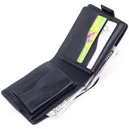 Шкіряне портмоне GRANDE PELLE 11,8х8,9х2,3 см acs0014723 - мініатюра 4
