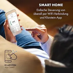 Кондиціонер мобільний Klarstein Kraftwerk Smart 12K (10034665) - мініатюра 2