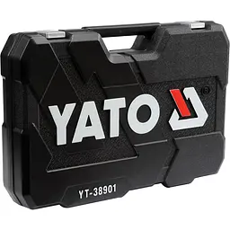 Набір головок торцевих Yato квадрат 1/2", 1/4" з інструментами та насадками 122 шт. (YT-38901) - мініатюра 7