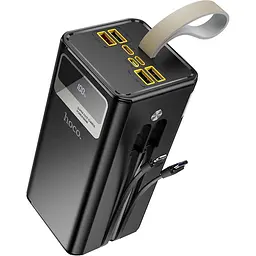 Зовнішній акумулятор Hoco DB58B Plentiful 50000mAh 22.5W Black [161897]