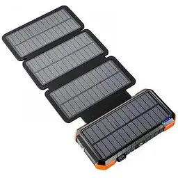 Зовнішній акумулятор Grand Solar Power bank на сонячній панелі 20000mAh PN-W12Pro - мініатюра 5