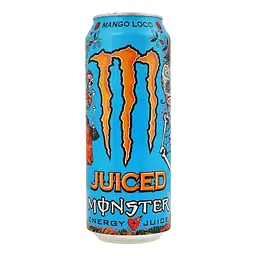 Напій енергетичний безалкогольний Monster Energy Juiced Mango Loco з/б 0.5 л