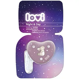 Ланцюжок до пустушки LOVI Night&Day Girl (10/893_girl) - мініатюра 2