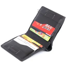 Шкіряне портмоне GRANDE PELLE 9,5х10х2 см acs0016032 - мініатюра 5