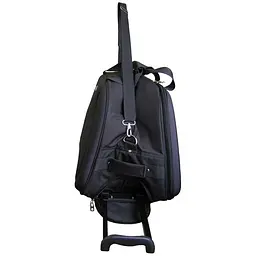 Дорожня сумка на колесах Wallaby 10430 65 л 58x36x35 см Чорна - мініатюра 6
