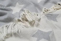 Рушник Lotus Home Pestemal - Star 90x160 grey сірий - мініатюра 3