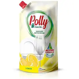 Засіб для миття посуду POLLY 500мл Lemon (дой-пак)