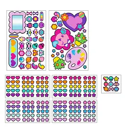 Ігровий набір з лялькою Decora Girlz Дизайнерський магазин наліпок (D1009) - мініатюра 7