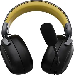 Ігрова гарнітура Ajazz AHM08 MAX Black Gray Yellow (AHM08-MAX-BGY) - мініатюра 3