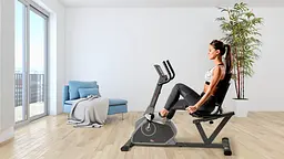 Горизонтальний велотренажер Toorx Recumbent Bike BRXR 65 Comfort (BRX-R65-COMFORT) - мініатюра 3