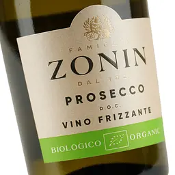 Вино ігристе Zonin Prosecco Frizzante Bio Organic біле напівсухе 10% 0.75 л - мініатюра 5